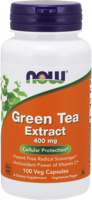 Green Tea Extract 400mg Now Foods 100v-caps - thumbnail