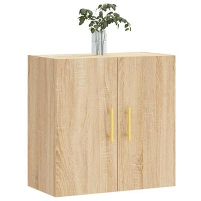 Wandkast 60x31x60 cm bewerkt hout sonoma eikenkleurig