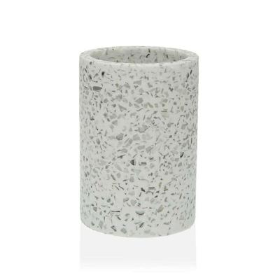Tandenborstelhouder Versa Wit Hars (7,3 x 10,4 x 7,3 cm)