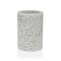 Tandenborstelhouder Versa Wit Hars (7,3 x 10,4 x 7,3 cm) - thumbnail