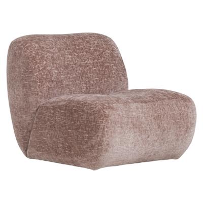 WOOOD Nomu fauteuil velvet Lichtroze WOOOD Nomu fauteuil velvet Lichtroze