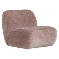 WOOOD Nomu fauteuil velvet Lichtroze - thumbnail