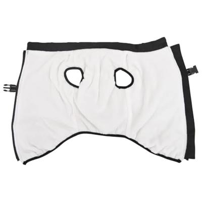 Hondenjas met harnas waterdicht reflecterend zwart 5XL Hondenjas met harnas waterdicht reflecterend zwart 5XL