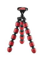 Cullmann Alpha 350 flexibel mini statief - rood, draagvermogen max. 1kg, uittrekhoogte 23cm - thumbnail