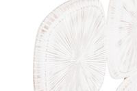 Wanddecoratie Home ESPRIT Wit Modern Verouderde afwerking 89 x 2,5 x 89 cm - thumbnail