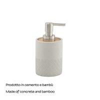 Zeepdispenser Sapho Afrodite Vrijstaand 150 ML Beton Beige Sapho - thumbnail