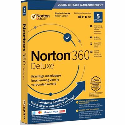 Symantec Norton 360 Deluxe Nederlands 1 licentie(s) 1 jaar Symantec Norton 360 Deluxe Nederlands 1 licentie(s) 1 jaar