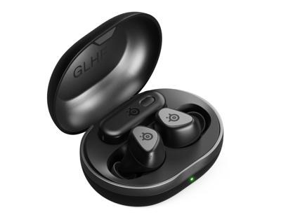 SteelSeries Arctis GameBuds™ voor Xbox - Draadloze gamingoordopjes - 2,4-GHz + BT5.3 - ANC/Transparency-modus - IP55-waterbestendigheid - 40 uur accuduur - Draadloos opladen - Xbox,PS5,pc,mobiel-Zwart
