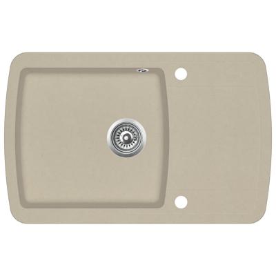 Gootsteen enkele bak graniet beige Gootsteen enkele bak graniet beige