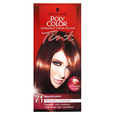 Schwarzkopf Poly Color Creme Haarverf - 71 Mahonie Schwarzkopf Poly Color Creme Haarverf - 71 Mahonie