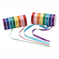 Colorations - satijnen lint 16 spoelen gekleurd, 120mtr. - thumbnail