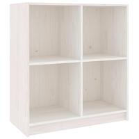 Dressoir 70x33x76 cm massief grenenhout wit - thumbnail