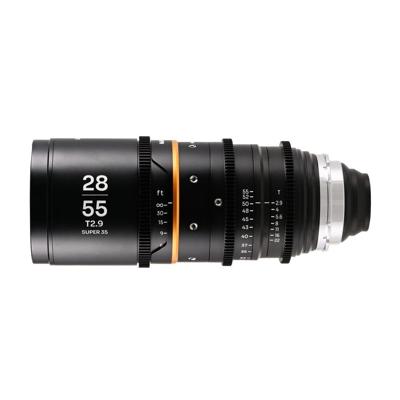 Laowa Nanomorph Zoom 28-55mm T2.9 1.5x S35 (Amber) PL/EF Laowa Nanomorph Zoom 28-55mm T2.9 1.5x S35 (Amber) PL/EF