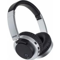 Denver BTN-206 BLACK Headset Bedraad en draadloos Hoofdband Oproepen/muziek Bluetooth Zwart, Zilver - thumbnail