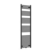 Rosani Classic radiator 60x180cm recht middenaansluiting 879watt mat zwart AF-CN60180B - thumbnail