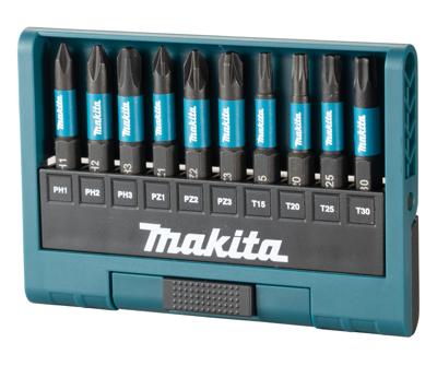 Makita Accessoires E-12011 Slagschroefbitset | 10-delig | X Impact Black - E-12011 Makita Accessoires E-12011 Slagschroefbitset | 10-delig | X Impact Black - E-12011