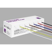 TRU COMPONENTS TC-12112364 Draad 0.75 mm² Zwart, Wit, Rood, Blue, Bruin, Grijs, Geel-groen 1 set(s) - thumbnail