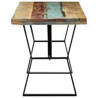 Bankje 110 cm massief gerecycled hout - thumbnail