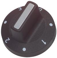 Knop Oven Origineel Onderdeelnummer 524. 007 - thumbnail