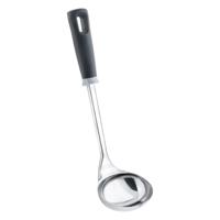 Metaltex Maximo Pollepel 32 cm RVS/Zwart - thumbnail