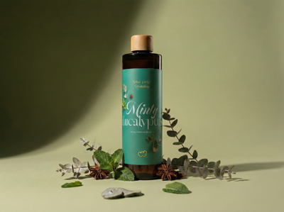W'eau Premium Spa geur - minty eucalyptus - 250 ml