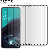 25 stuks Full cover ScreenProtector gehard glas film voor OPPO Reno 2 - thumbnail