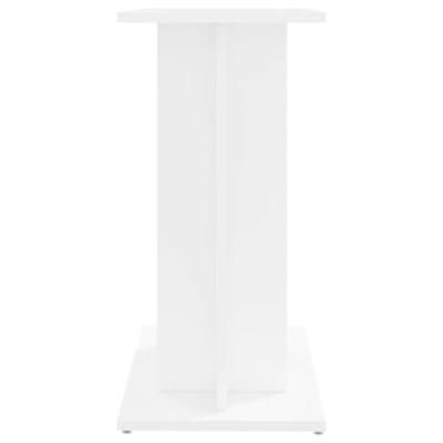 VidaXL Aquariumstandaard 60x30x60 cm bewerkt hout wit - thumbnail