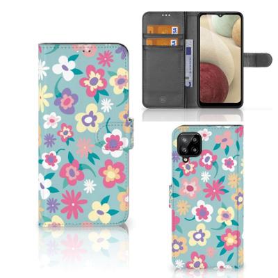 Samsung Galaxy A12 Hoesje Flower Power Samsung Galaxy A12 Hoesje Flower Power