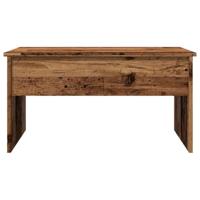 Salontafel 80x50,5x41,5 cm bewerkt hout oud houtkleurig - thumbnail