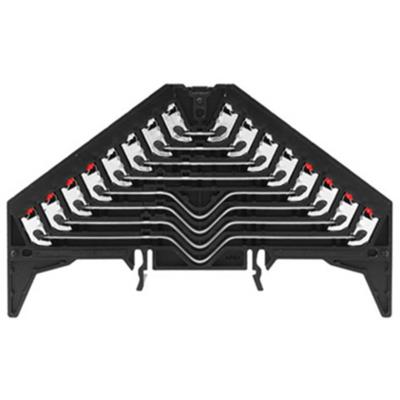 Weidmüller 1173780000 Rangeerverdeler 9.20 mm Push-In-klem Zwart 20 stuk(s)