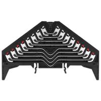 Weidmüller 1173780000 Rangeerverdeler 9.20 mm Push-In-klem Zwart 20 stuk(s) - thumbnail