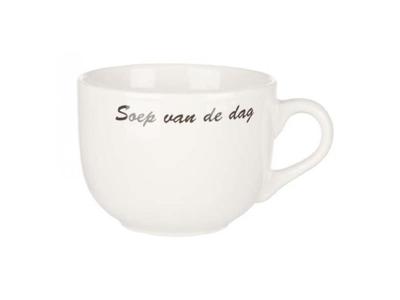 Cosy & Trendy Soepkom Soep van de Dag Wit ø 11 cm / 500 ml