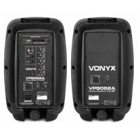 Vonyx VPS082A geluidsinstallatie 400W met Bluetooth en LED's - thumbnail