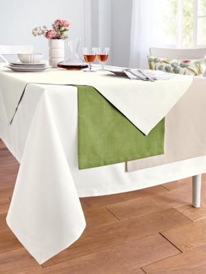 Sander Sander tafelkleed Loft 170 rond 29 - Ecru 170