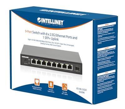 Intellinet 562096 Netwerk switch RJ45/SFP 2.5 GBit/s