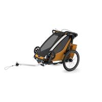 THULE fiets-kinderkar "chariot sport 2 single". bicycle trailer chariot sport 2 gold - thumbnail