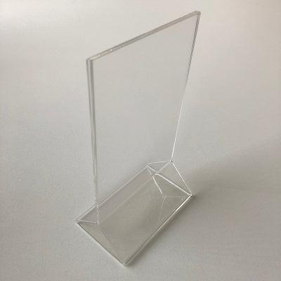 Menu-standaard acryl A6 - 10x15 cm - 40 stuks