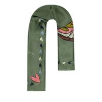 POM Amsterdam sjaal Dancing Boots groen - thumbnail