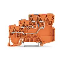 WAGO 2000-5352/1102-953 Initiatorklem 3-etages 7 mm Push-In-klem Oranje 15 stuk(s) - thumbnail