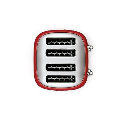Smeg TSF03RDEU broodrooster 4x4, rood - thumbnail