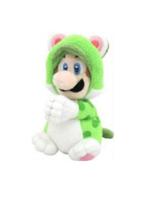 Super Mario Pluche - Cat Luigi with Magnetic Hands - thumbnail