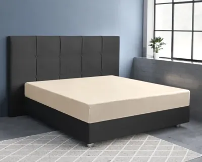 Primaviera Deluxe Satijnen Hoeslaken Zand 160 x 200 cm