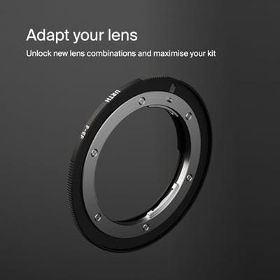 Urth Lens Mount Adapter: Compatible with Nikon F Lens to Canon (EF / EF-S) Camera Body