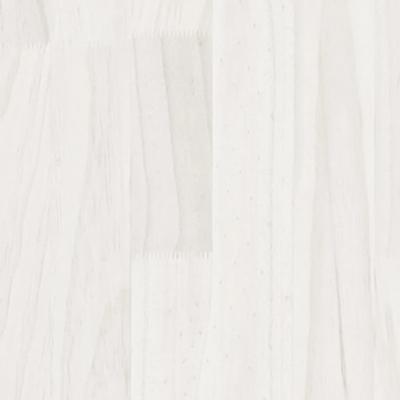 Bedframe massief hout wit 135x190 cm - thumbnail