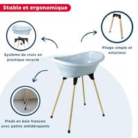 Badkuip ThermoBaby Kit Vasco Pastelblauw - thumbnail