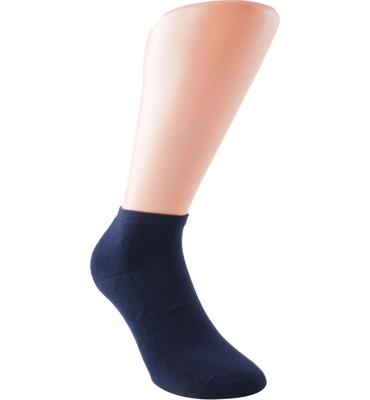 Bamboe enkelsokken met badstof zool