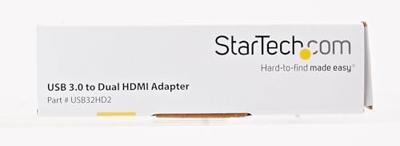 Dock Startech USB32HD2 Zwart