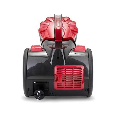 Zakloze multi-cycloon stofzuiger - LIVOO DOH105R - 700 W - 2 L - 78 dB - Wasbaar filter - 2-in-1 mondstuk - Rood / Zwart - thumbnail