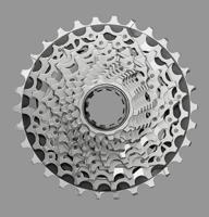 Sram cassette "xg-1270 e1". cassette xg-1270 e1 10-30 z. silver - thumbnail