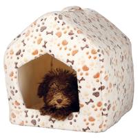 Trixie 36355 Kuschelhöhle Lingo, 40 × 45 × 40 cm, weiß/beige - thumbnail